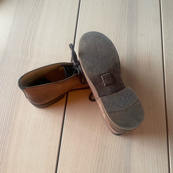 Frye Men's Brown Leather Frye boots size 14, Frye dress shoes for men size 14 - Picture 7 of 10